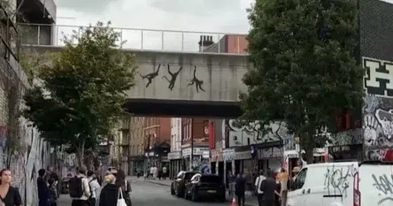 Banksy u Londonu napravio treći mural sa životinjama u sedam dana