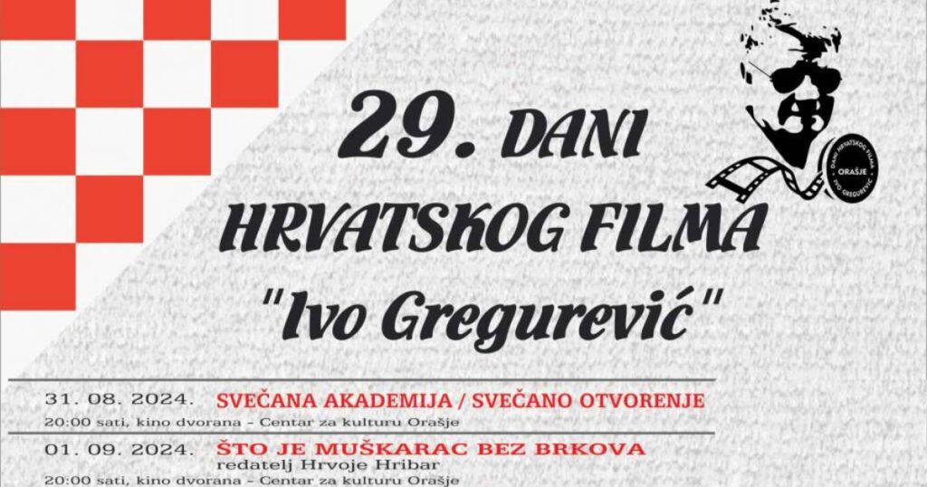 Sve spremno za Dane hrvatskog filma “Ivo Gregurević”, ima jedna novina