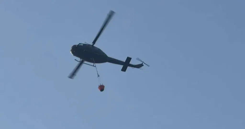 Jedan ili dva helikoptera bit će prebačeni na gašenje požara u Bileći