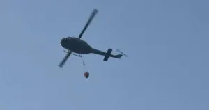 Lokaliziran požar na Krivodolu, u gašenju sudjelovao i helikopter OSBiH