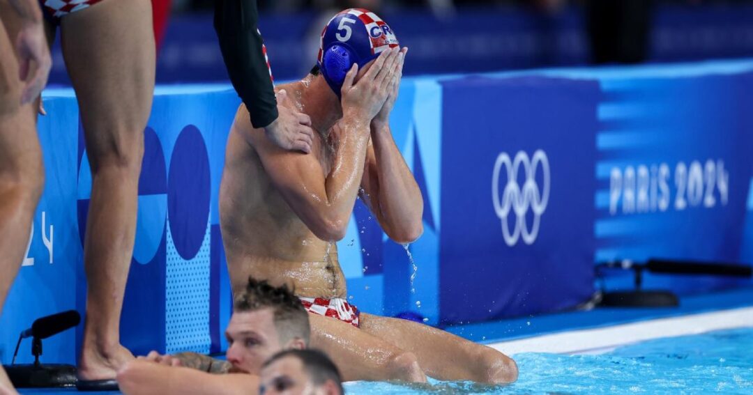 11.08.2024., Pariz, Francuska - XXXIII. Olimpijske igre Pariz 2024. Vaterpolo finale muski, Srbija - Hrvatska