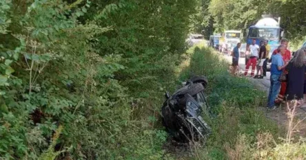 U saobraćajnoj nesreći povrijeđene četiri osobe, uključujući dijete