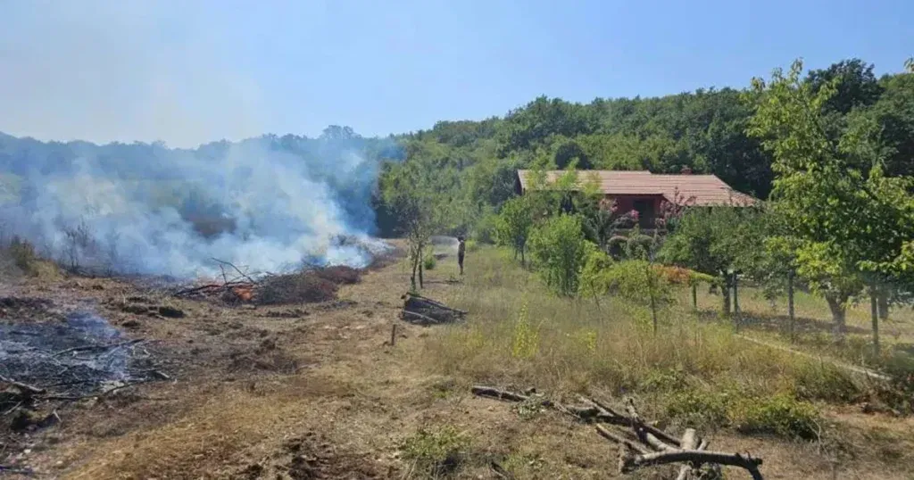 Više požara na području HNK, i dalje aktivan požar na Čelinskoj planini u Konjicu