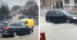 Nevrijeme u Banjaluci: Potopljene ulice, kolaps u saobraćaju