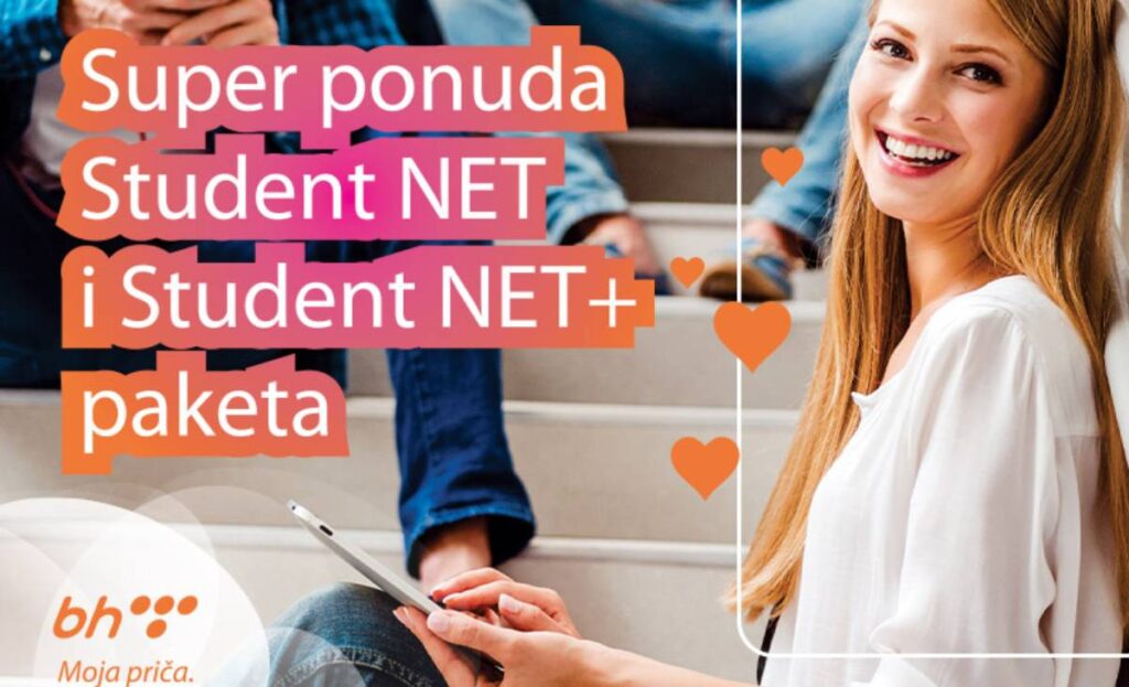 Započnite novu akademsku godinu sa Student NET paketima BH Telecoma