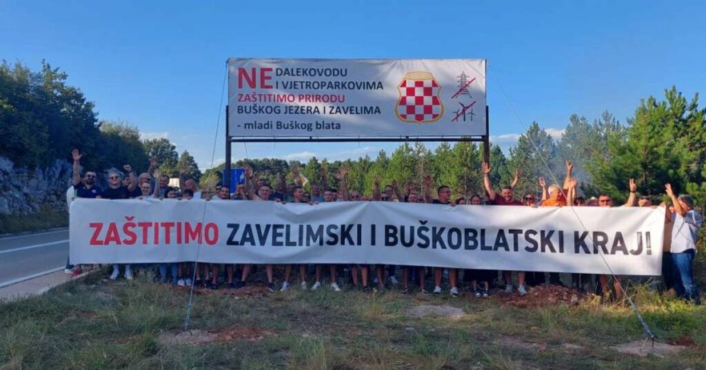 Mladi Buškog blata odlučni da zaštite prirodu: “Ne dalekovodu i vjetroparkovima”