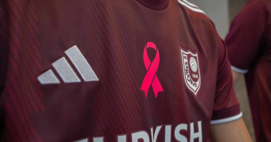 FK Sarajevo nastavlja kampanju podizanja svijesti o borbi protiv raka