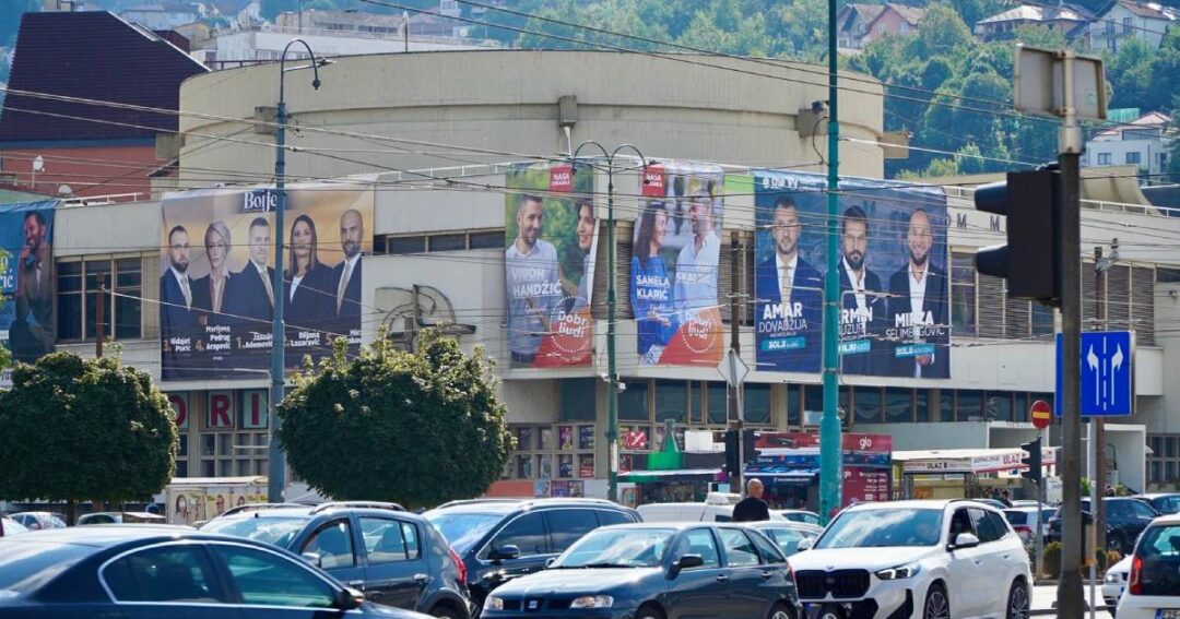 predizborna kampanja 2024 plakati sarajevo