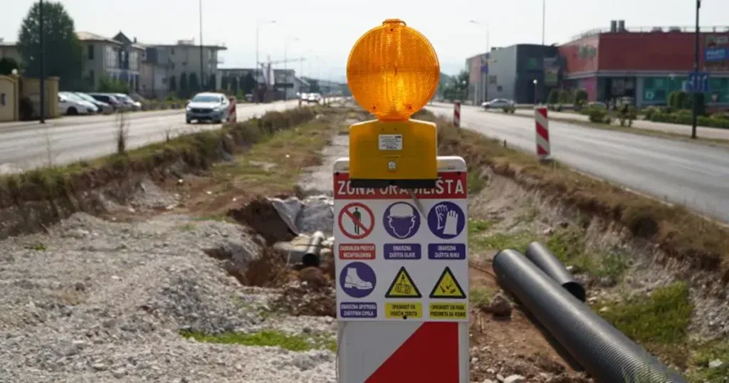 Pogledajte kako izgledaju radovi na tramvajskoj pruzi Ilidža – Hrasnica