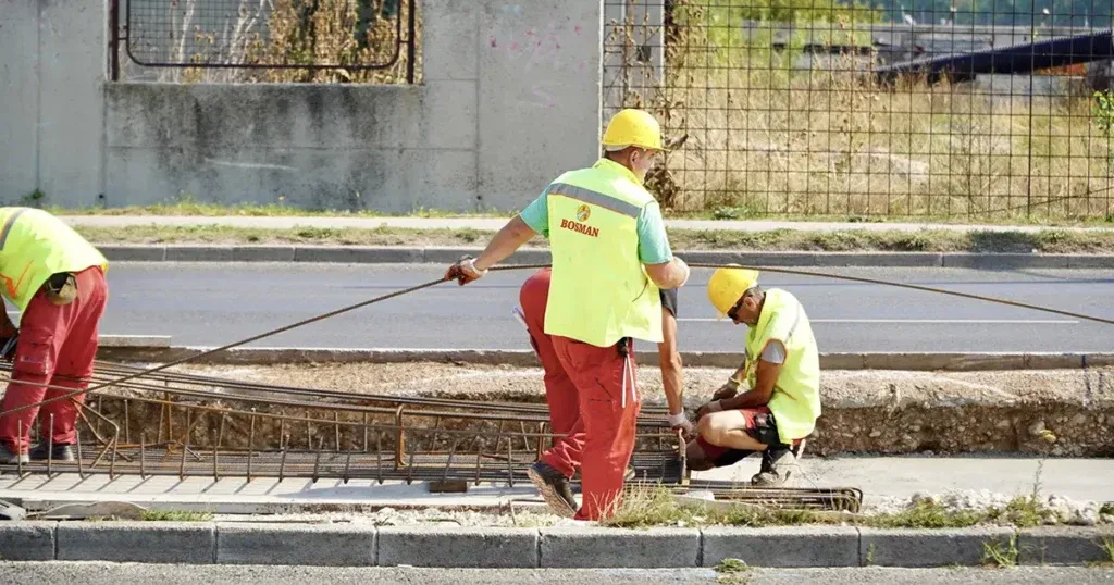 Pogledajte kako izgledaju radovi na tramvajskoj pruzi Ilidža – Hrasnica