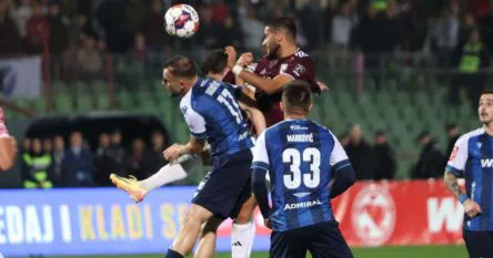 Sarajevo – Željezničar 1:1. Odličan derbi na Koševu, Muftić junak Plavih