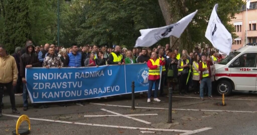 Zdravstveni radnici u petak blokiraju saobraćaj, kreću u generalni štrajk