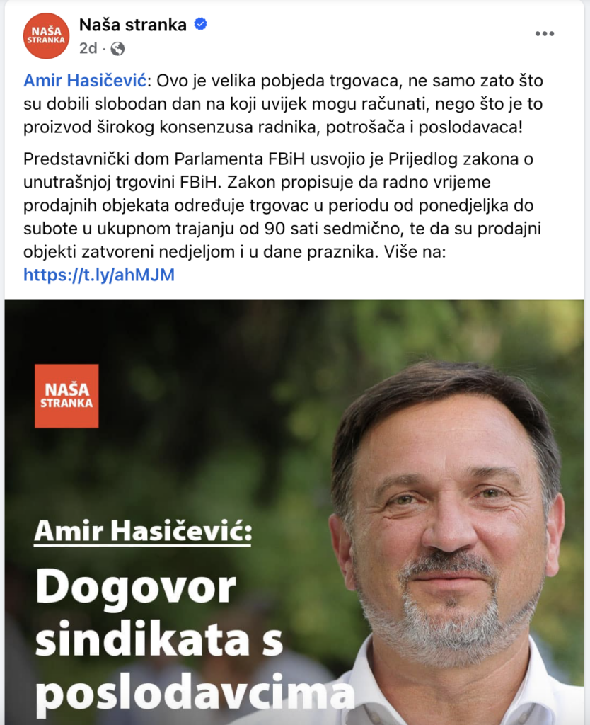 objava ministra hasičevića