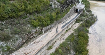 I dalje obustavljen saobraćaj od Jablanice prema Mostaru