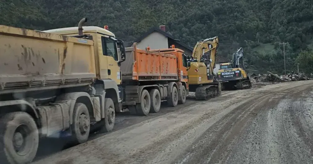 Na putu koji vodi od Jablanice prema Blidinju i dalje obustavljen saobraćaj