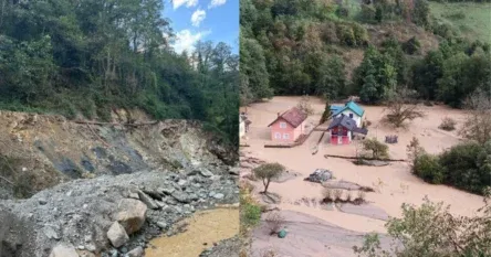 Devastacija rijeke Kraljuštice izazvala klizišta i poplave u selu Kralupi