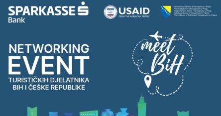 Sparkasse Banka i USAID Turizam organizuju susrete turističkih agencija iz BiH i Češke