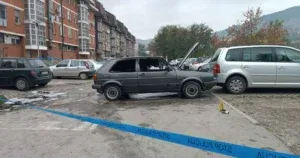 Na parkingu u centru Zenice izgorjela tri automobila