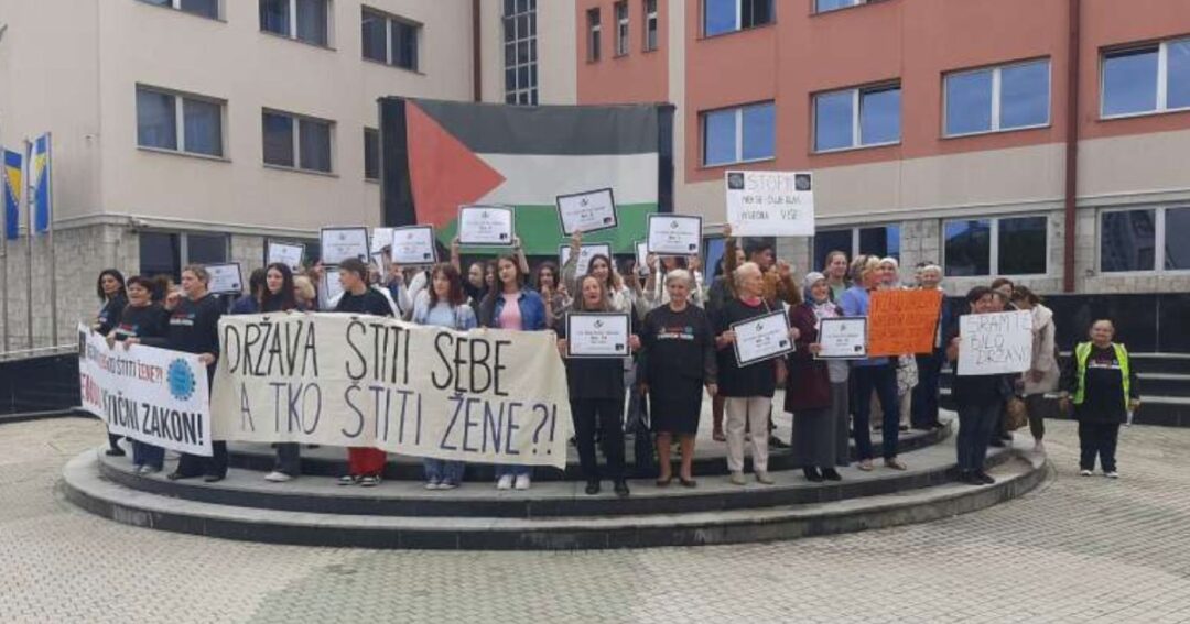 protestna setnja bihac femicid