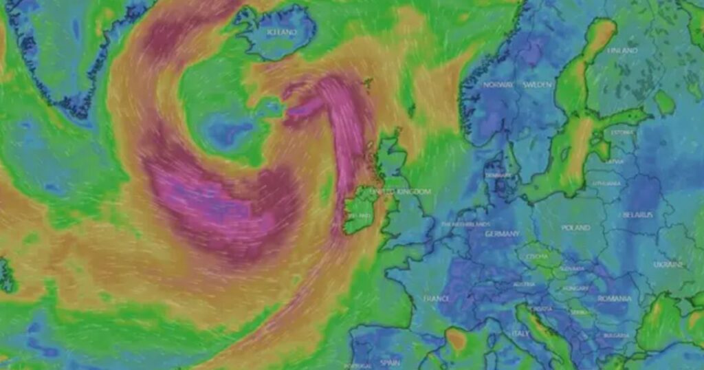 Pogledajte šta stiže prema Evropi: Strahuje se od poplava i snažnih vjetrova od 300 km/h