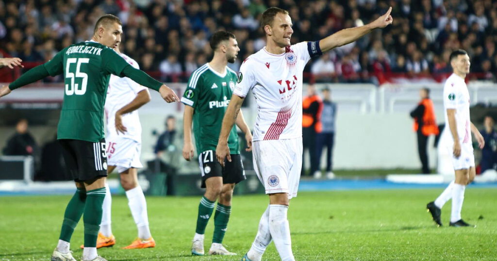 Mostar: Utakmica skupine E UEFA Europa Konferencijske lige, 3. kolo, HŠK Zrinjski Mostar - Legia Warszawa nemanja bilbija