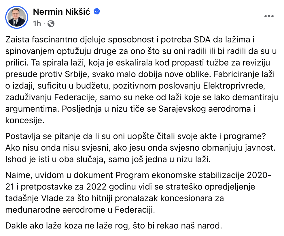 niksic status