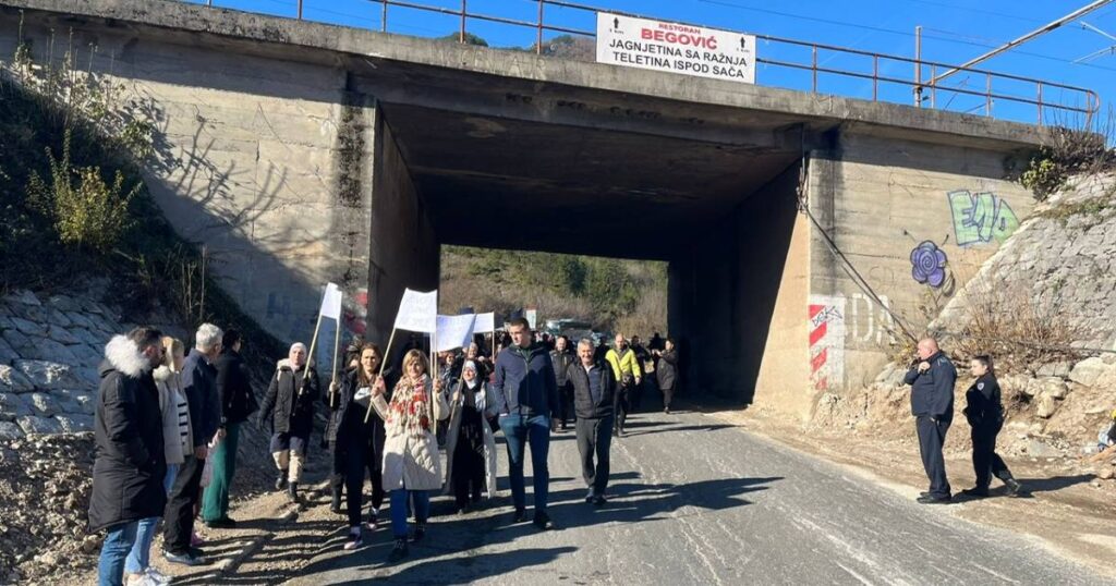 donja jablanica protest