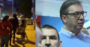 Policija krenula u lov po ulicama Novog Sada, stigao i Vučić, ali nakon što je protest završen