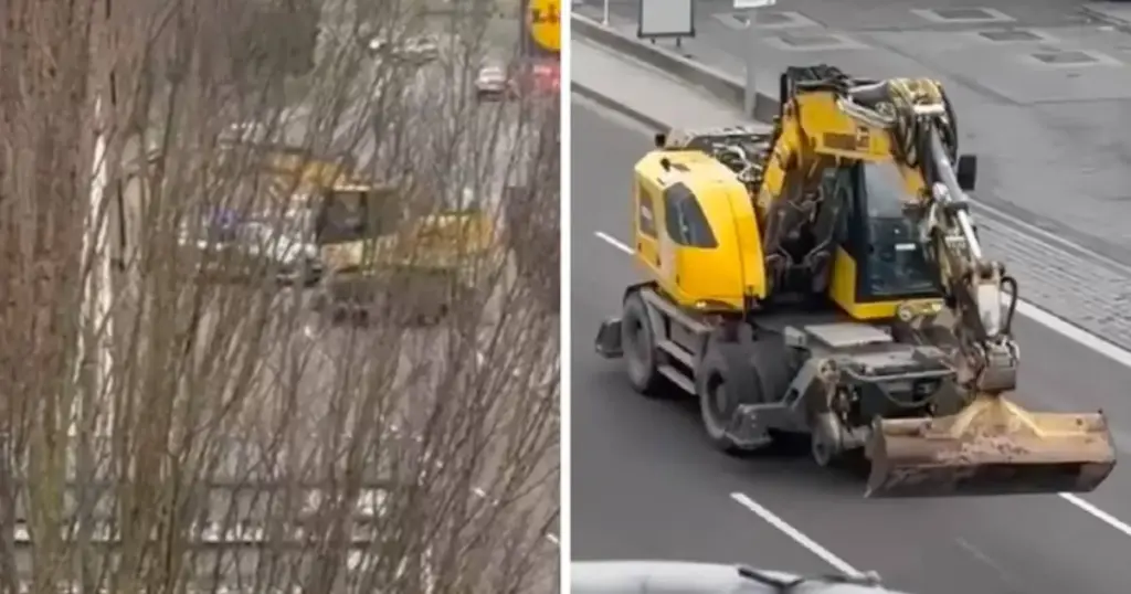 U Njemačkoj ukrao bager, zabijao se u zgrade i automobile: Policija ga ubila