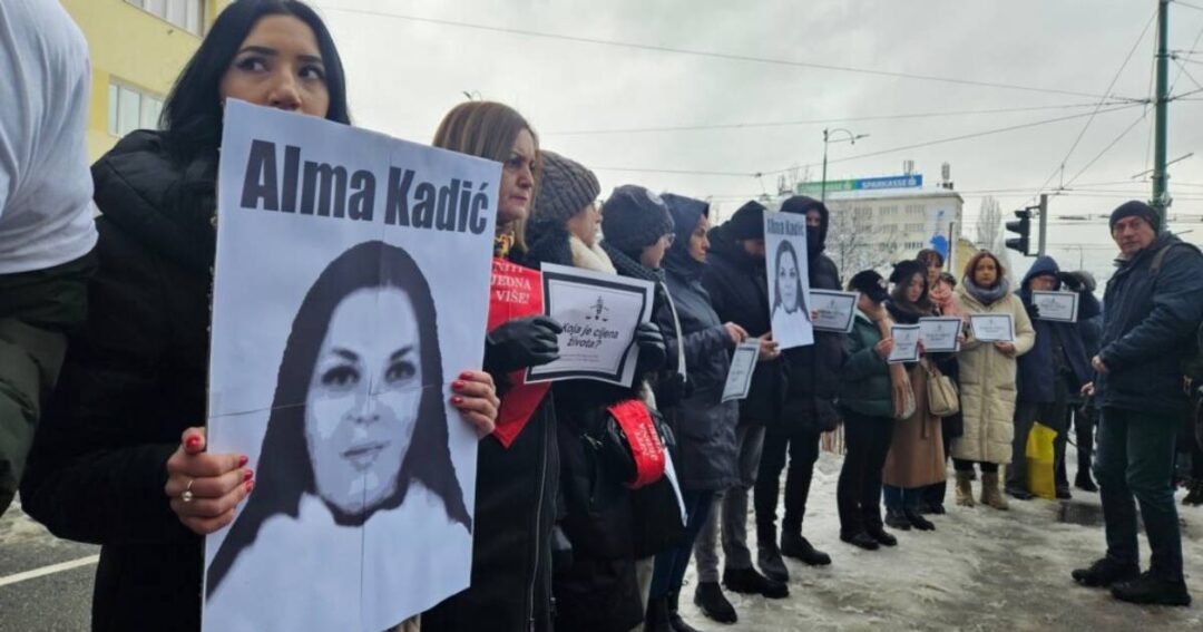 alma kadic protest