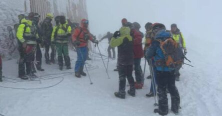 Potraga za nestalim meteorologom na Bjelašnici nastavljena i danas: Očekuju se bolji uslovi