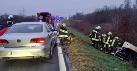 Tragedija: U stravičnoj nesreći poginuli sestra i dva brata, jedna osoba se bori za život