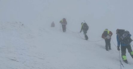 Sutra se nastavlja se potraga za meteorologom na Bjelašnici