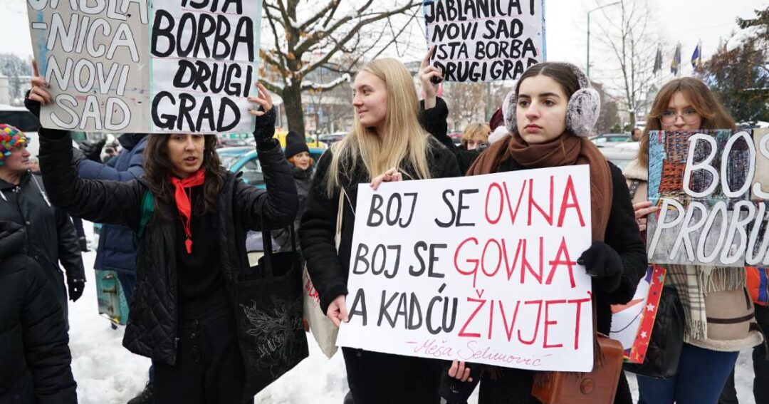 protesti studenti sarajevo