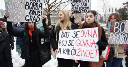 Studenti u blokadi pozvali na generalni štrajk u petak u cijeloj Srbiji