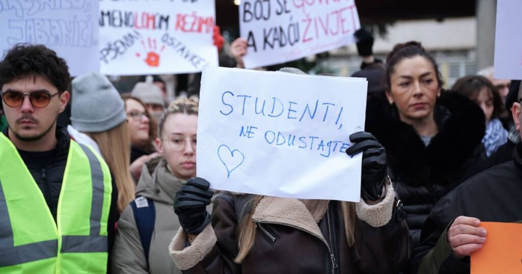 Studenti u Sarajevu podržali kolege u Srbiji: “Budimo oni koji ne zaboravljaju”