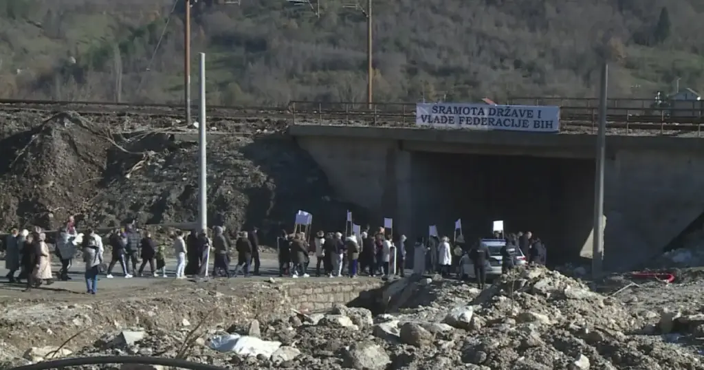 Protesti u Donjoj Jablanici i Sarajevu