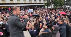 Protest protiv novog zakona u RS-u: “Nećete kažnjavati Banju Luku i Bijeljinu”