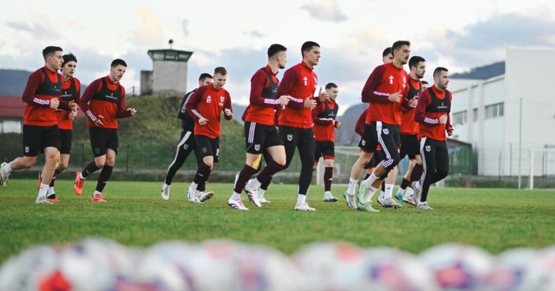 fk sarajevo trening