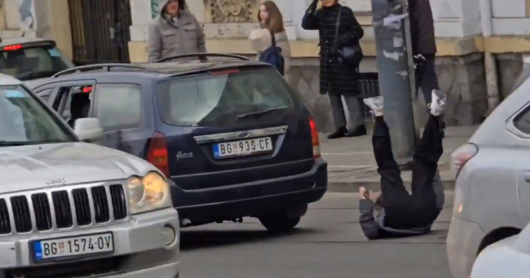 probijanje studentske blokade beograd