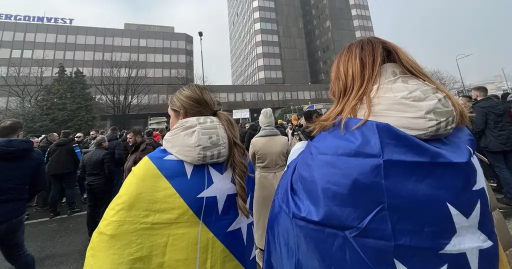 Protest privrednika ispred Vlade FBiH, ovo je pet zahtjeva koje žele da budu usvojeni