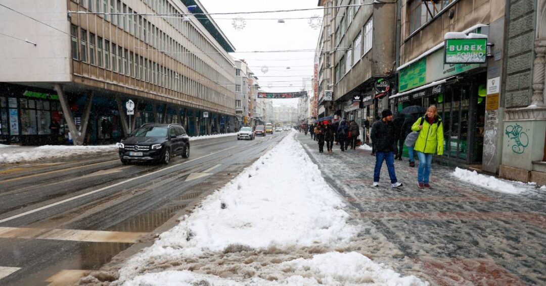 sarajevo snijeg titova zima saobracaj