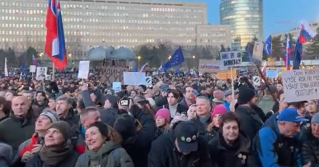 slovačka protesti