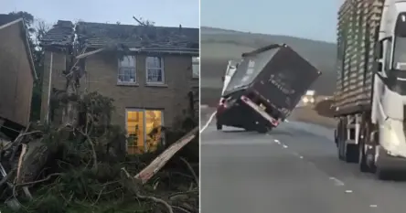 Dio Evrope pogodila snažna oluja s udarima vjetra od 161 km/h, jedna osoba poginula