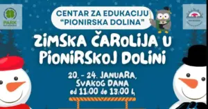 Zimska čarolija u Pionirskoj dolini od 20. do 24. januara