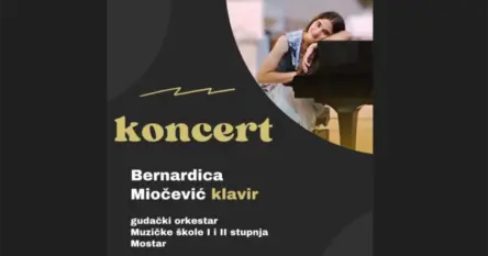 Koncert Bernardice Miočević u Pavarotti centru