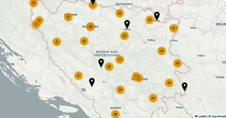 Sada je svima dostupna mapa ratnih zločina i visoke korupcije u Bosni i Hercegovini