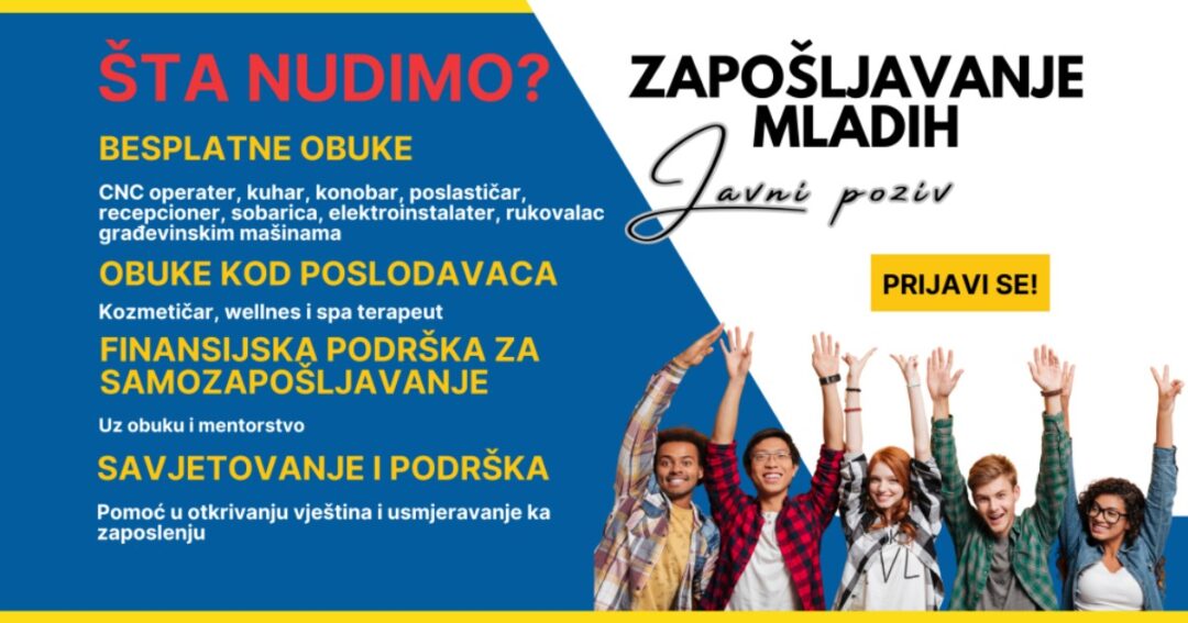 mladi javni poziv zaposljavanje