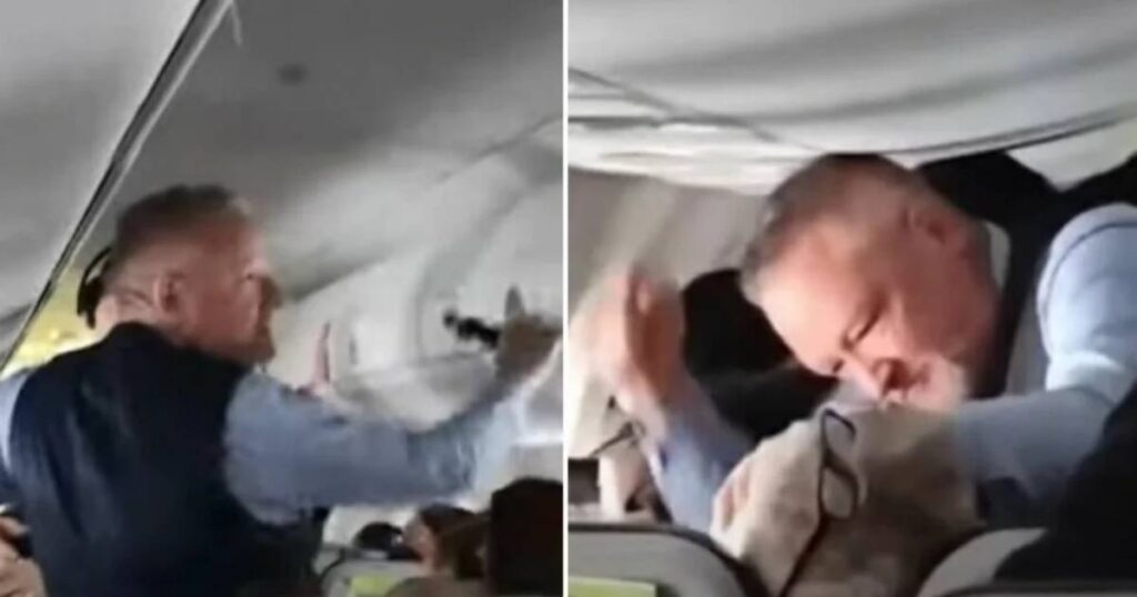 Haos u avionu: Putnik napao ženu i vrištao, stjuard ga brutalno udarao šakama