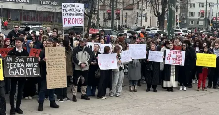 Protest studenata u Sarajevu: Objavili su osam svojih zahtjeva, evo koji su to